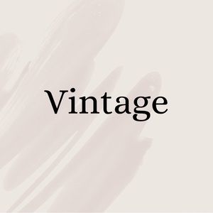 Vintage clothing